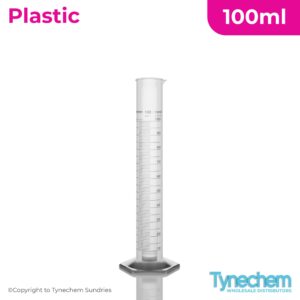100ml GRADUATED PLASTIC MEASURE STRAIGHT