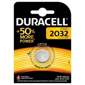 DURACELL - LITHIUM BATTERIES - SIZE 2032