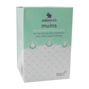 COTTONTAILS - SHAPED BREAST PADS 40'S
