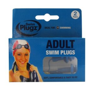 SWIM PLUGZ - ADULT EAR PLUGS 2 PAIRS
