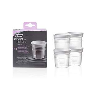 CTN BREAST MILK STORAGE POTS x4