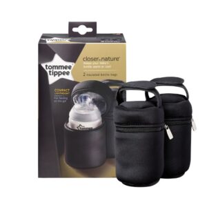 INSULATED BOTTLE BAGS x2