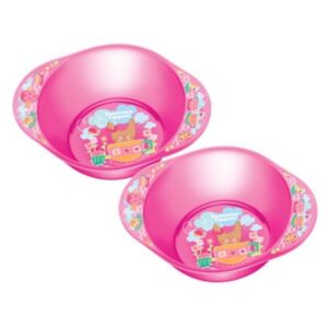 DECORATED BOWLS x2