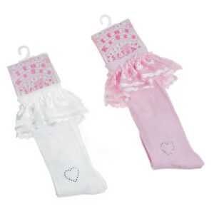 SOFT TOUCH - INFANTS RUFFLE KNEE SOCKS