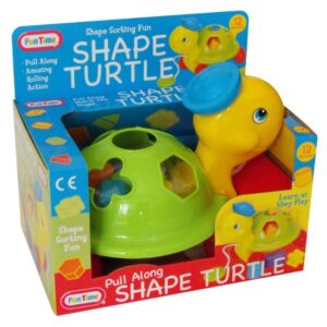 FUN TIME - PULL ALONG SHAPE TURTLE