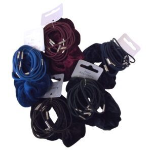 RUFFLE/ELASTIC SET - VELVET