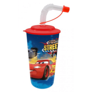 CARS CUP & STRAW