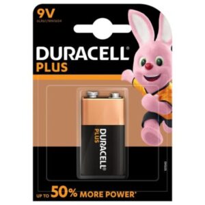 DURACELL - 9V PLUS POWER