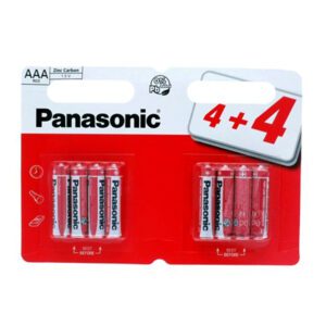 PANASONIC - R03 BATTERIES 8PK - AAA