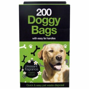 AIL DOG POOP BAGS x 200 (6x6)