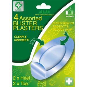 A & E - Blister Plasters 4's