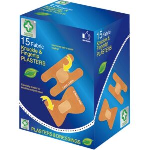 A & E - Knuckle & Fingertip Plasters 15's