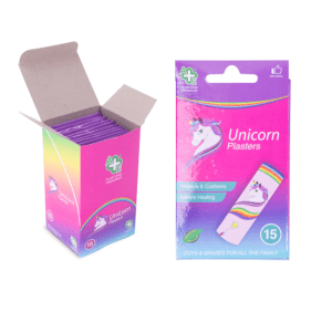 A & E - Unicorn Plasters 15's