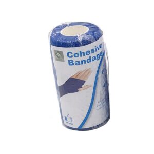 A & E - Cohesive Bandage Blue 5cm x 4.5 mtrs