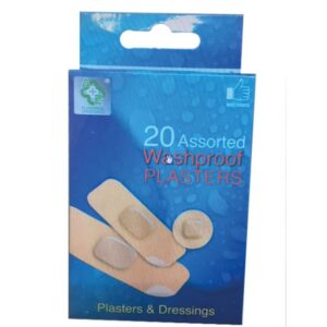A & E - Plasters Washproof 20's