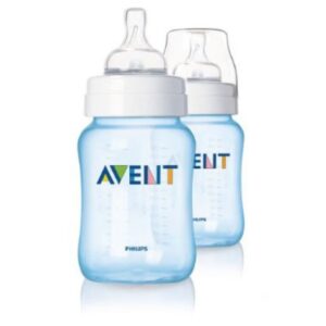 AVENT - CLASSIC FEEDING BOTTLE 260ML/9OZ x2 Pink