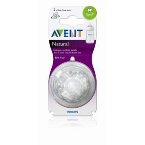 AVENT - NATURAL SLOW FLOW TEATS