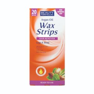 BEAUTY FORMULAS - ARGAN OIL WAX STRIPS 20'S