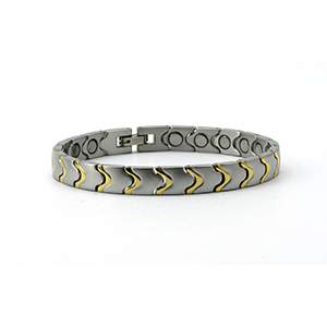 S/STEEL MED MAG BRACELET - Medium