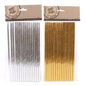 Metallic Straws