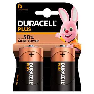 DURACELL - D PLUS POWER