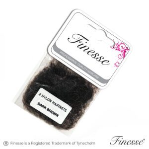 FINESSE > HAIRNETS - DARK BROWN
