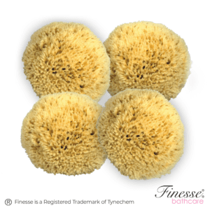 FINESSE > NATURAL SEA SPONGE 4 PACK
