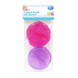 1ST STEPS - SNACK BOWLS AND SPOON SET (2PK)