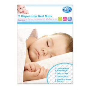 1ST STEPS - x2 DISPOSABLE BED MATS