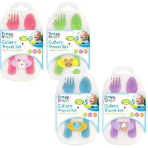 1ST STEPS - JUNGLE PALS FOLK, SPOON TRAVEL SET