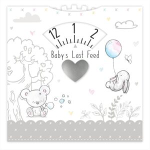 1ST STEPS - BABYS LAST FEED CHART