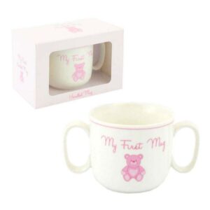 My First Mug Teddy - Pink