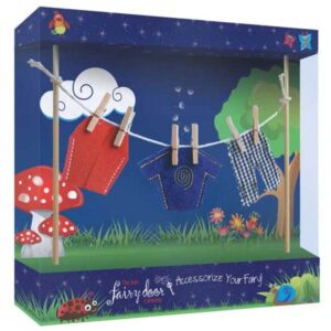 Irish Fairy Door - Clothes Line Male