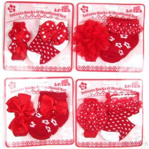BABY SOCKS & HEADBAND GIFT SET
