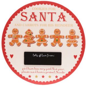 Xmas Gingerbread Treat Plate 25cm