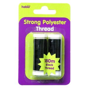 SEWING THREAD (BLACK 2 Pk)