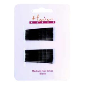HAIRGRIPS MEDIUM BLACK
