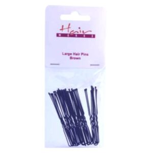HAIRPINS LARGE BROWN