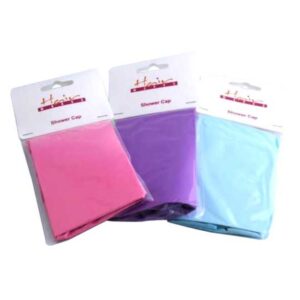 SHOWER CAP PVC ASSTD COLOURS