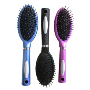 RUBBER PAD HAIRBRUSH