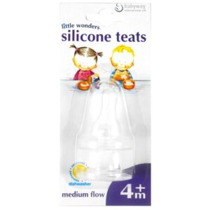 LITTLE WONDERS - SILICONE TEAT MED. FLOW