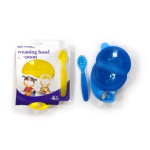 LITTLE WONDERS - WEANING BOWL & SPOON