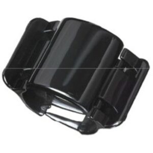 LINZI-CLIP - BLACK SOLID GLOSS MIDI