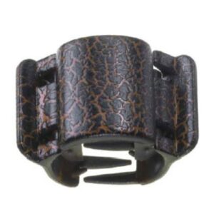 LINZI-CLIP - BLACK & BROWN CROCODILE MIDI