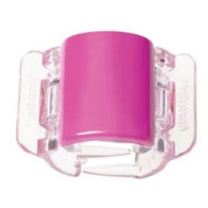 LINZI-CLIP - HOT PINK PEARLISED MIDI