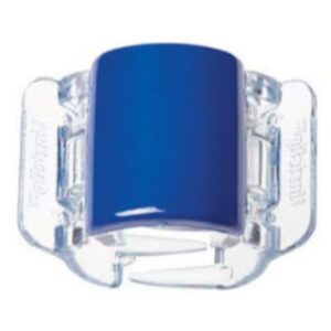 LINZI-CLIP - DAZZLING BLUE PEARLISED MIDI