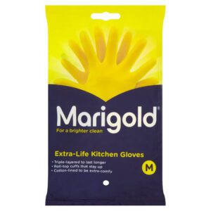 MARIGOLD EXTRA LIFE KITCHEN GLOVES MEDIUM