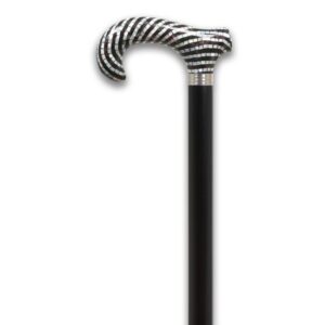 SHELL HANDLE - BLACK STRIPE