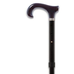 MYHEALTH - BLACK ADJ ALUMINIUM CURV HANDLE W/STICK
