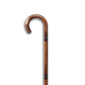 MYHEALTH - WOODEN CANE - CROOK WALKING STICK